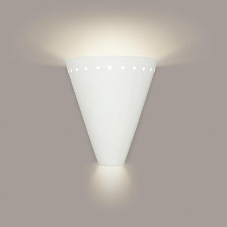 A19 LIGHTING Greenlandia Wall Sconce, Bisque 804-1LEDE26